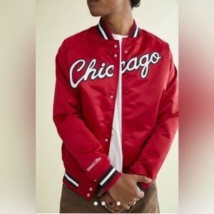 Mitchell & Ness Satin Bulls Jacket